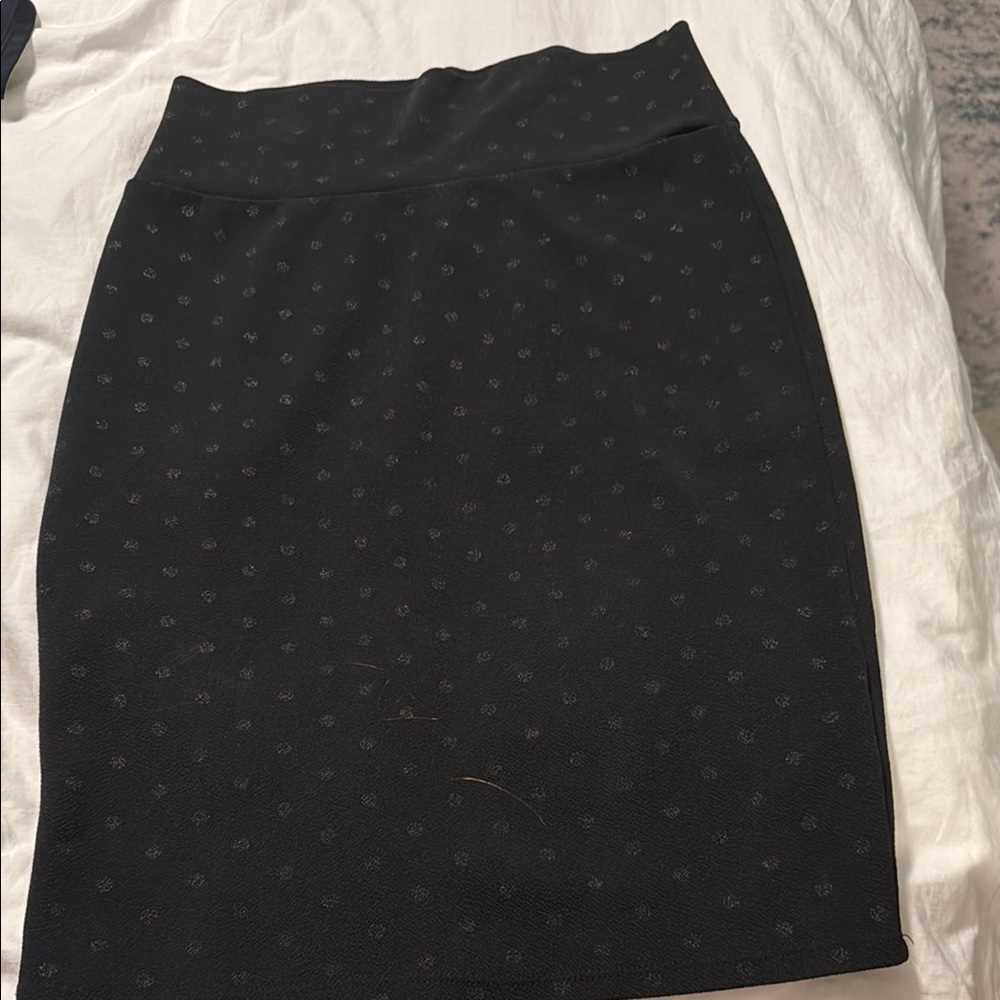 LuLaRoe black Knee-Length Pencil Skirt for Work